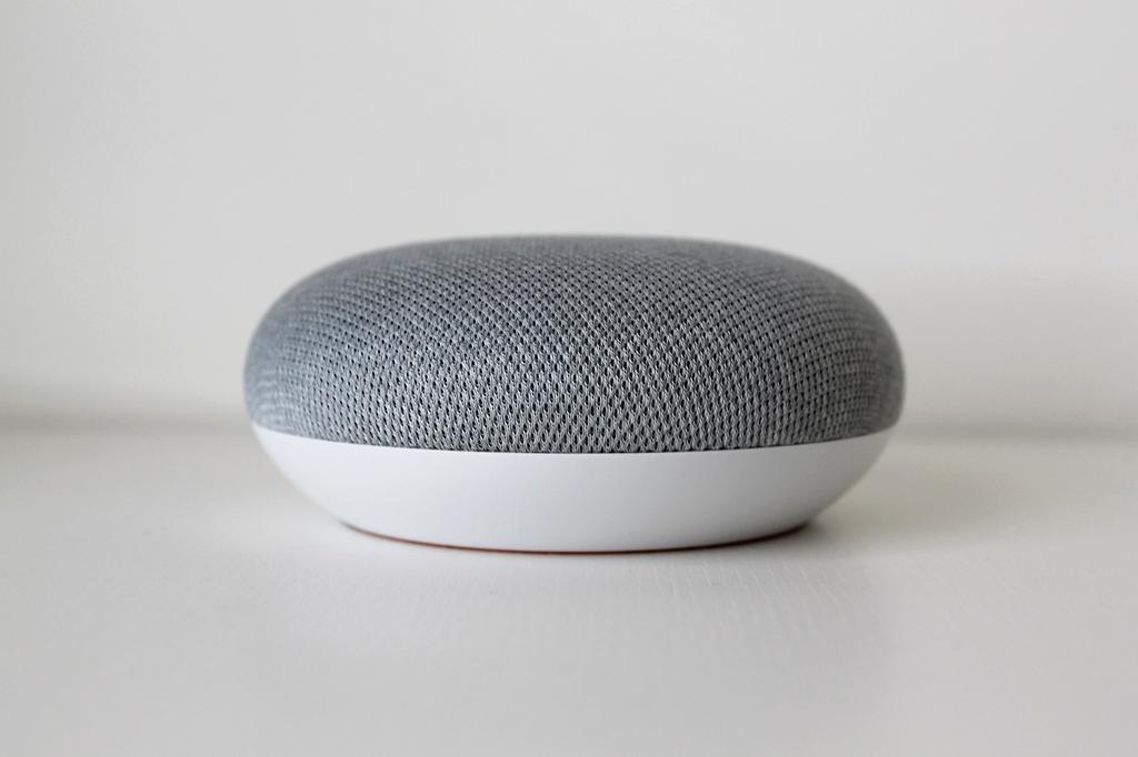 Holographic AI assistant with glowing neural networks