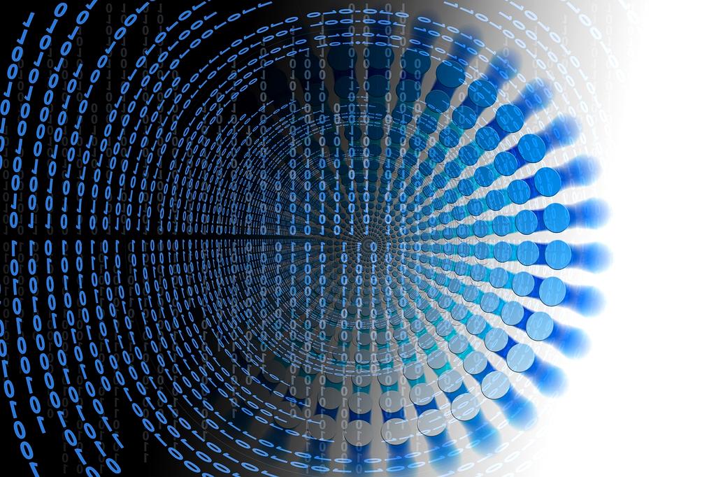 Dashboard showing fast data download speeds