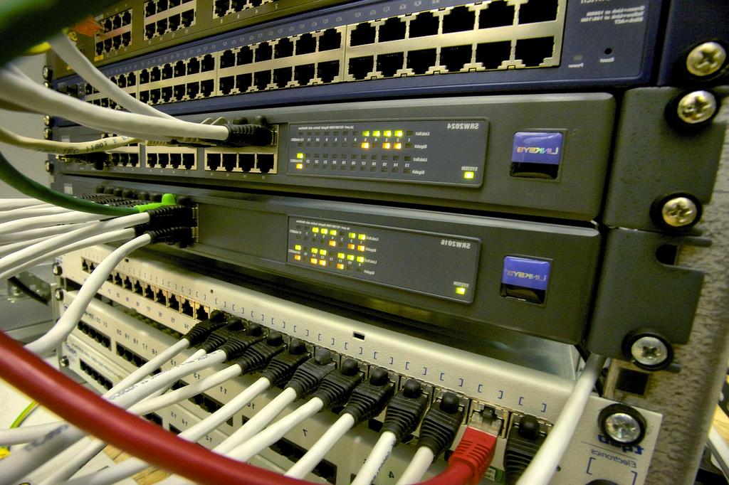 Cloud technology visualization with bright colors